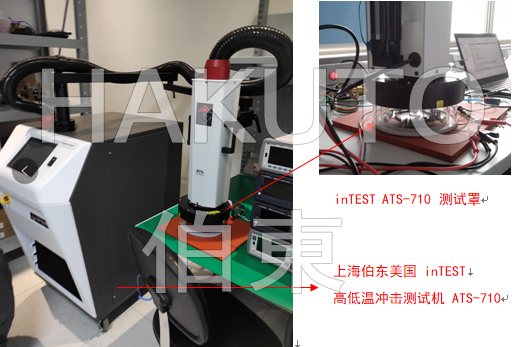 inTEST 热流仪 socket板高低温冲击测试