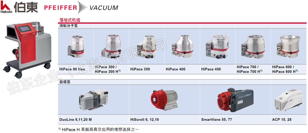 普发分子泵组 Hicube neo