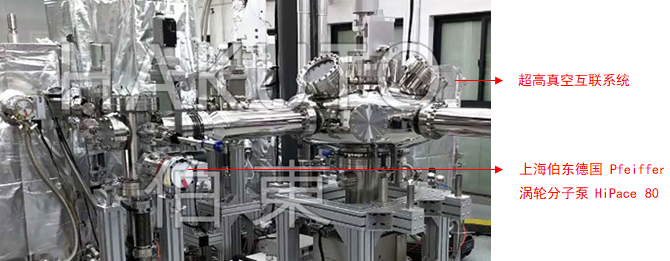 pfeiffer 分子泵应用于超高真空互联装置