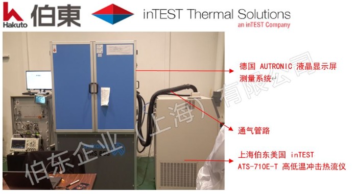 inTEST 热流仪 LED 液晶显示屏高低温冲击测试